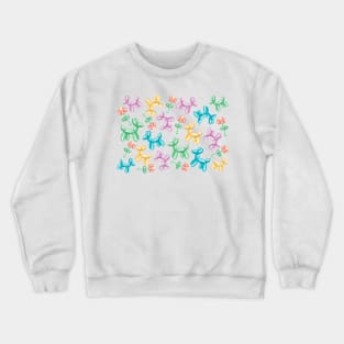 Balloon dog pattern Crewneck Sweatshirt